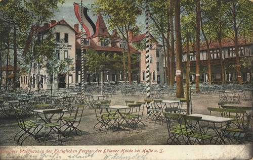 Waldhaus in den koeniglichen Forsten