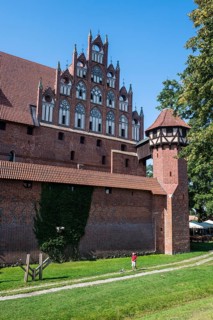 Unesco world heritage sight Malbork castle
