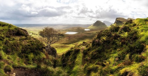 Quiraing Rock Landscape