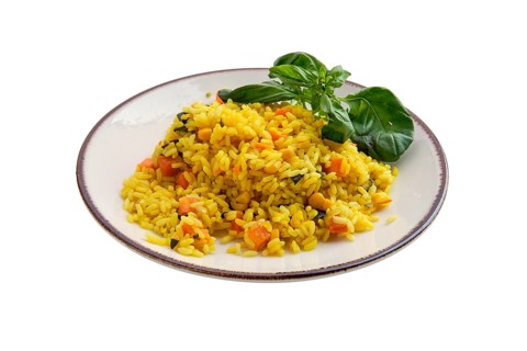 Rice curry with nut