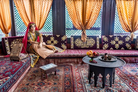 Beautiful interior of the Khan's Palace