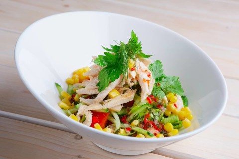 Salad with corn