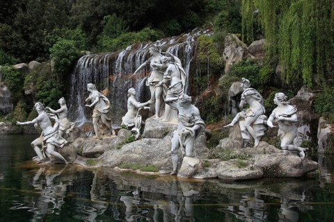 Diana and Actaeon Fountain in the Castle Park