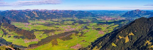 Panorama from Rubihorn