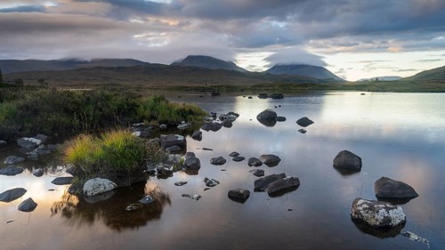 Sunrise at Loch Ba