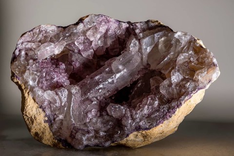 Fake amethyst druse