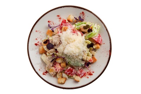 Salad with chicken