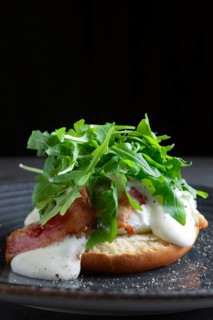 Sandwich with jamon