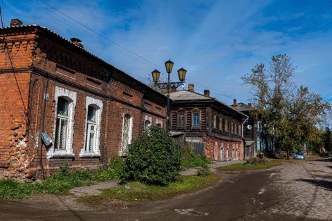 Old wooden houses