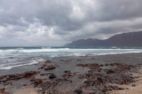 Coastal landscape near Caleta de Famara