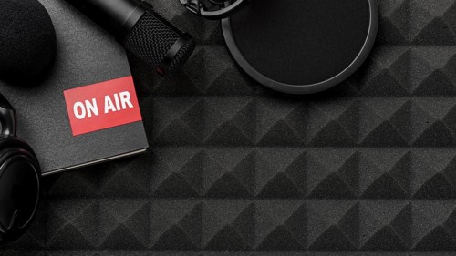 Top view air radio concept. Resolution and high quality beautiful photo