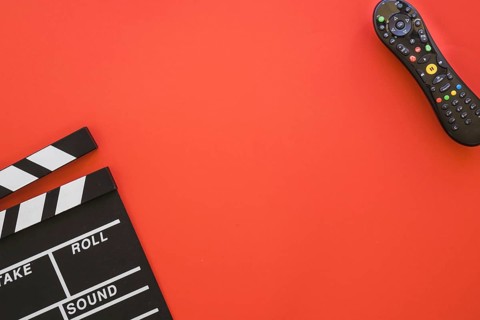 Clapperboard remote control space