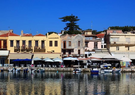 Harbour town of Rethymno