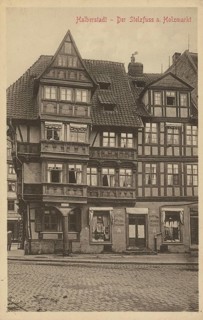 The Holzmarkt in Halberstadt
