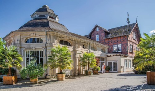 Wandelhalle am spa hotel im Kurgarten