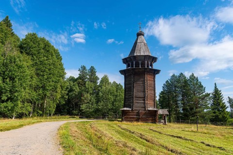 Wooden belltower