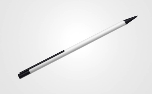 Simplistic 3d white black pen white background. Resolution and high quality beautiful photo