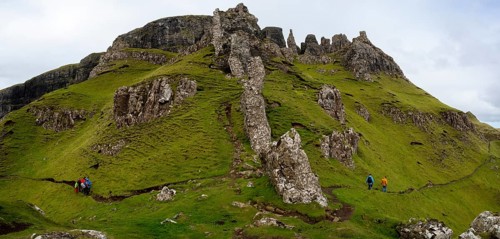 Quiraing Rock Landscape