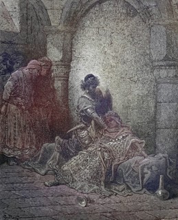 Murzuflos strangles the Emperor Alerios IV