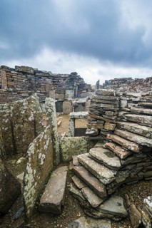 Iron age build Broch of Gurness
