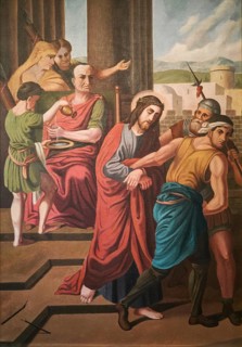 Station of the Cross by an unknown artist. 1 Station