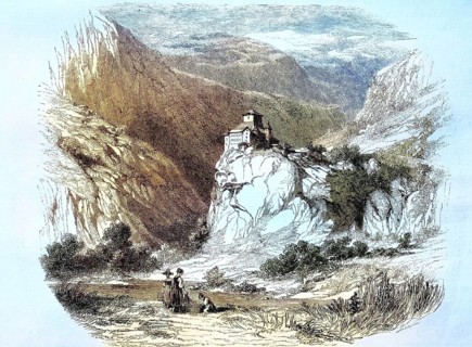 Ortenstein Castle is a castle complex on the territory of the fraction Tumegl