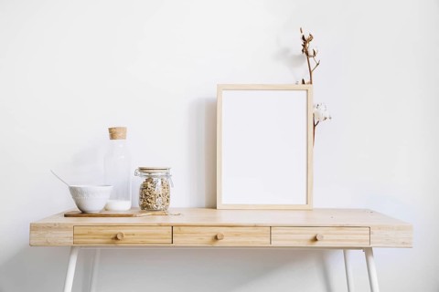 Frame glasses table