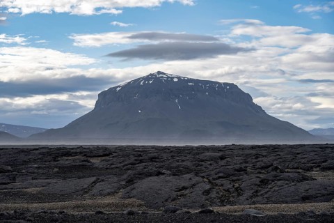 Lava fields