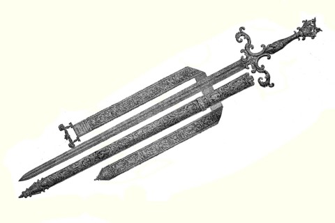 King's sword from Poland