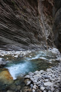 Landscape in the Samaria Gorge