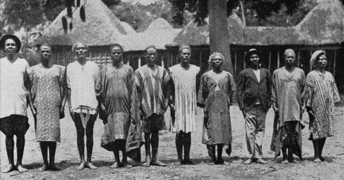 Former German police soldiers in Cameroon