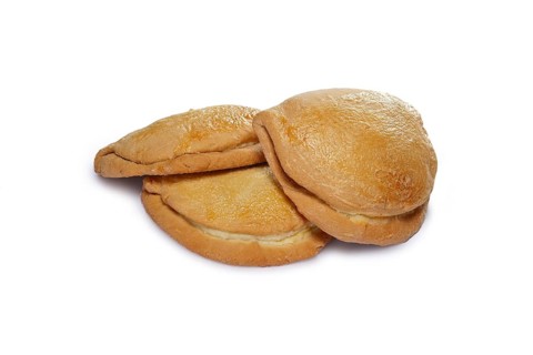 Layout for menu. Homemade bun stuffed with cottage cheese. Bakery product stuffed with cottage cheese