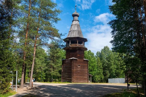 Wooden belltower