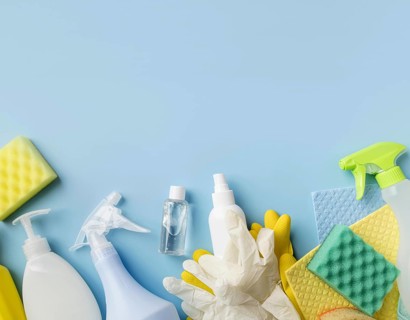 Top view disinfection equipment. Resolution and high quality beautiful photo