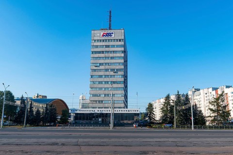 Soviet office building