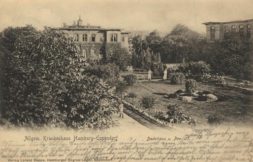 The hospital in Hamburg Eppendorf
