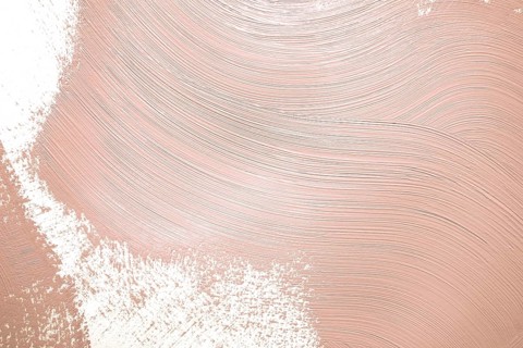 Gentle pink paint brushstroke