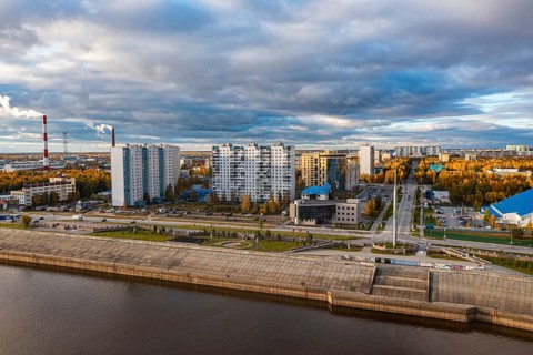 Aerial of Nizhnevartovsk