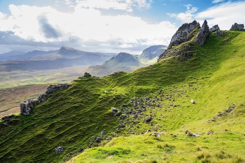Quiraing Rock Landscape