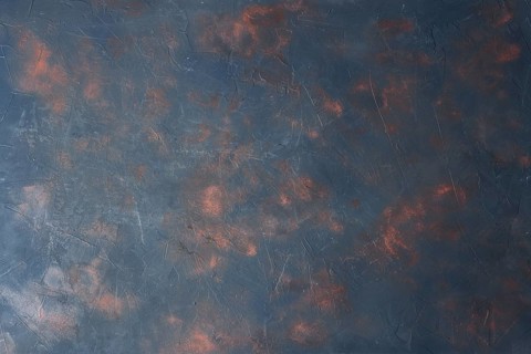 Abstract rusty pale blue-orange background