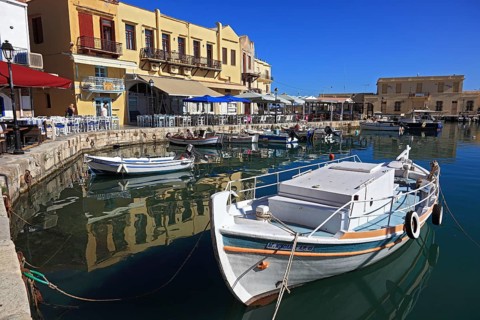 Harbour town of Rethymno