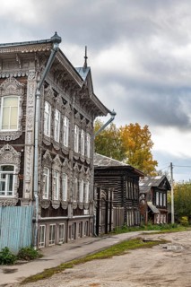 Old wooden houses
