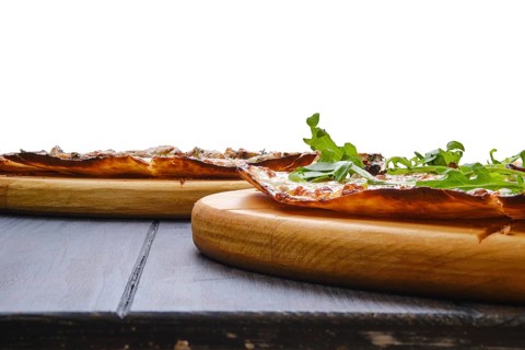 Pizza with minced meat