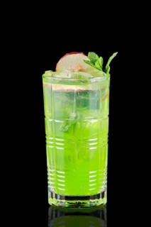 Cold lemonade with tarragon