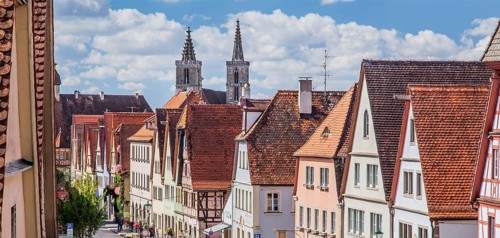 Old Town Roofs and St. Jakob Church