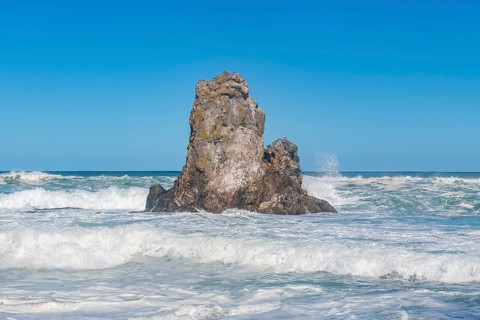 Giant rock outcrop