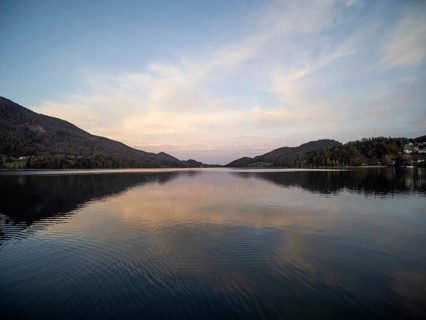 Morning atmosphere at Lake Fuschl