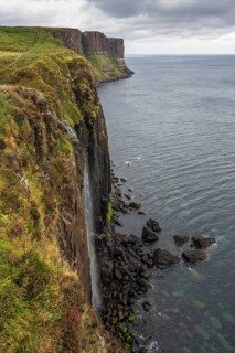 Kilt rock waterfall
