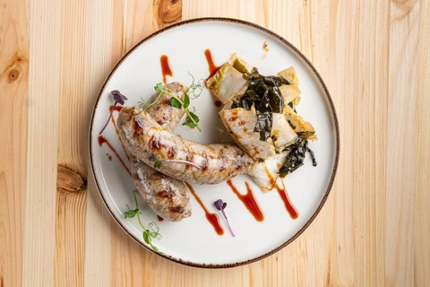 Fried Weisswurst