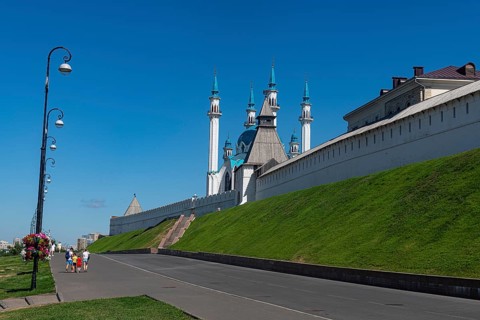 Kul Sharif Mosque in the Kremlin